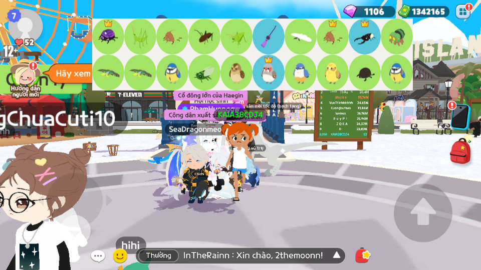 nick zing trắng thông tin