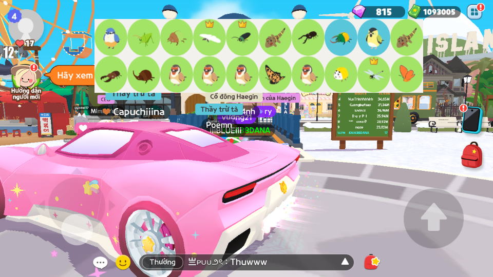 nick zing trắng thông tin