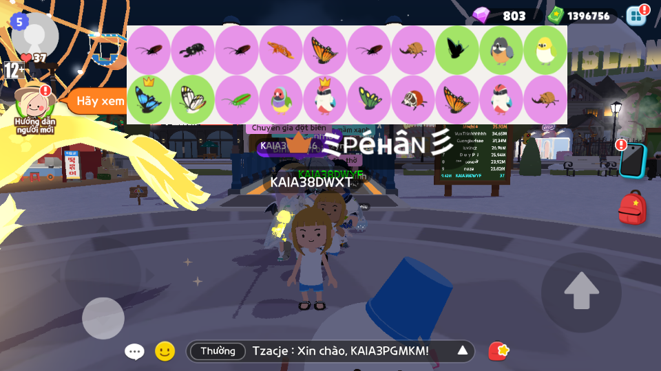 nick zing trắng thông tin