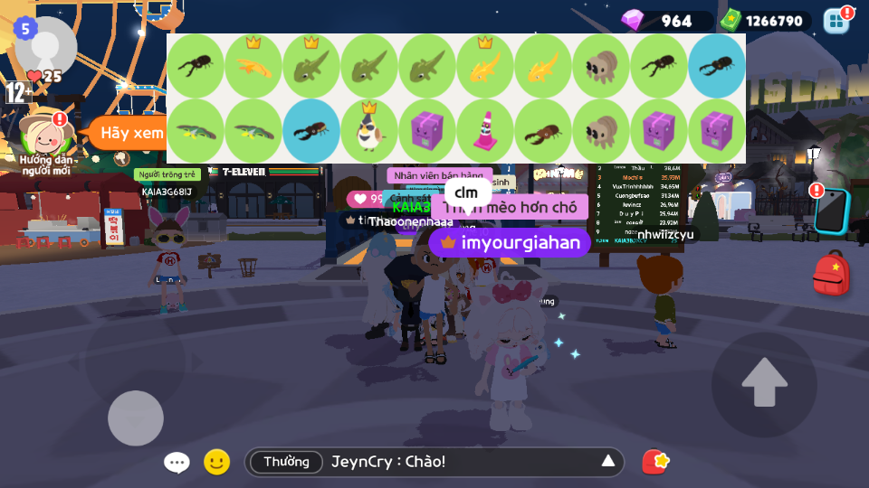 nick zing trắng thông tin