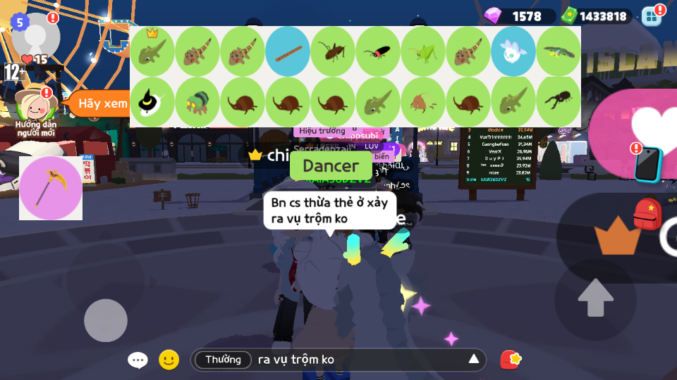 nick zing trắng thông tin