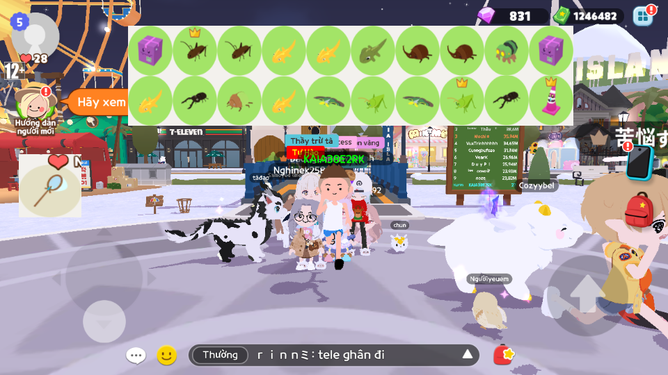 nick zing trắng thông tin