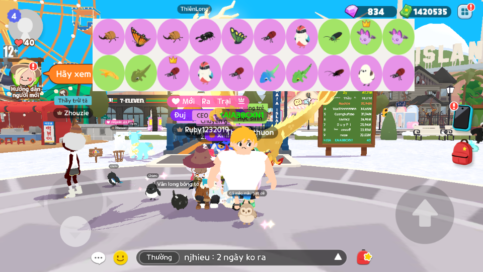 nick zing trắng thông tin