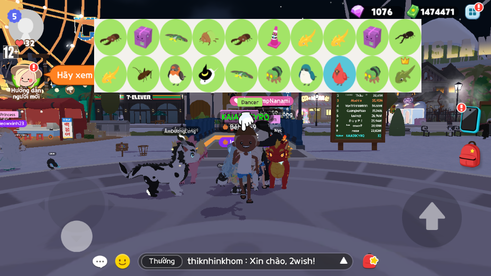 nick zing trắng thông tin