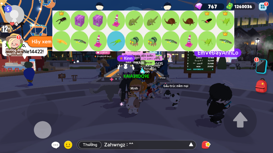 nick zing trắng thông tin