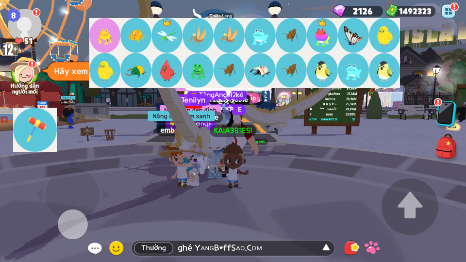 nick zing trắng thông tin