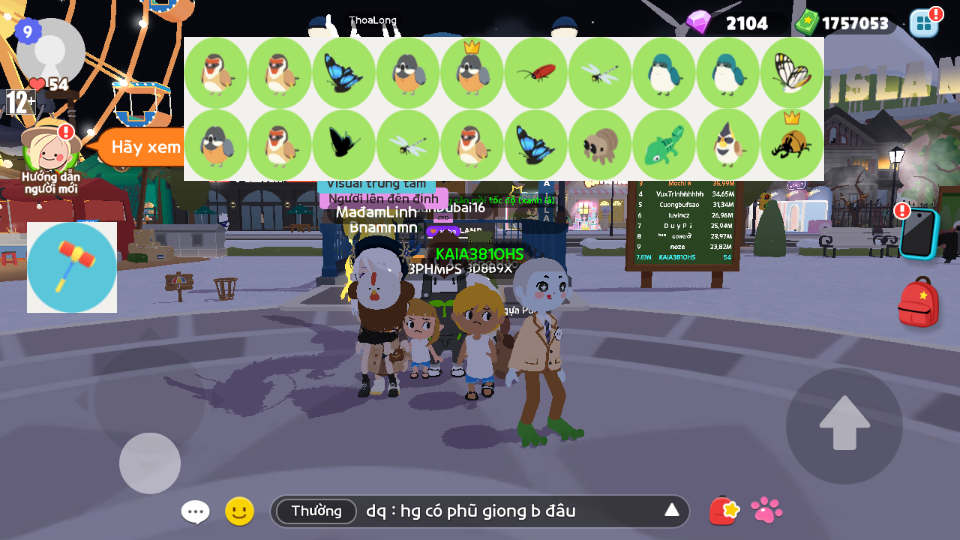 nick zing trắng thông tin