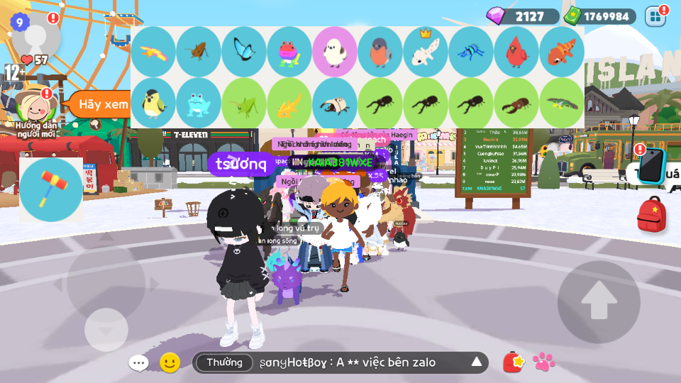 nick zing trắng thông tin